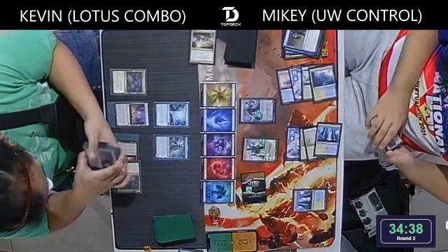 Lotus Combo vs UW Control | FNM Pioneer July 15 | Game 2 смотреть онлайн