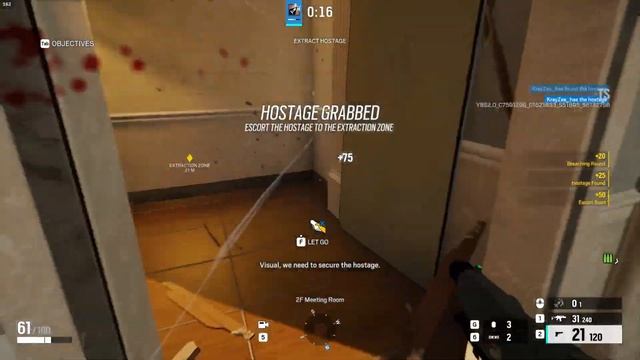 (TS) Rainbow Six Siege - (Extract Hostage, Realistic) Lone Wolf on Dread Factor Consulate as Ash смотреть онлайн