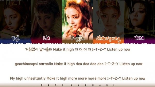 ITZY (있지) – 'SORRY NOT SORRY' Lyrics [Color Coded_Han_Rom_Eng]