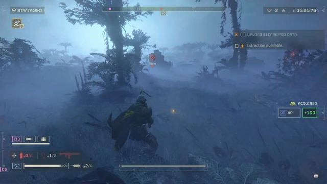 Helldivers 2 Two Player Coop - PS5 4K HDR смотреть онлайн