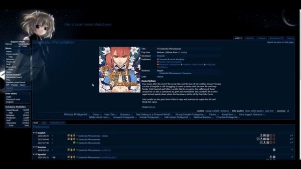 How to pick your first visual novel! A Guide to VNDB