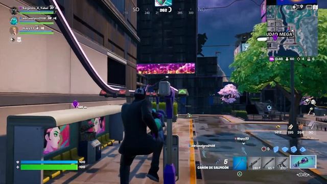 Fortnite reto de skin = color de la arma con Adri y Alan-Team yahel X смотреть онлайн