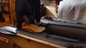 Кресло в лодку ПВХ своими руками