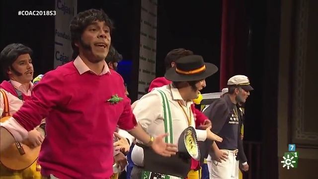Carnaval de Cádiz 2018 | La chirigota Cai de mi arma (7,20) se acuerda del Bizcocho en su pasodoble смотреть онлайн