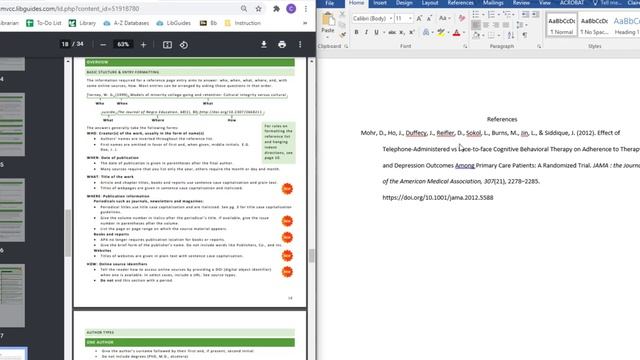 APA Walkthrough: Editing a Citation from a Citation Generator смотреть онлайн