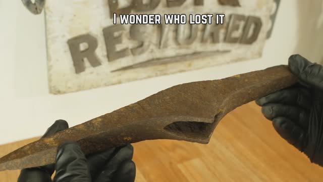 Превращение Шахтерской кирки Из Ржавой В полированную! смотреть онлайн