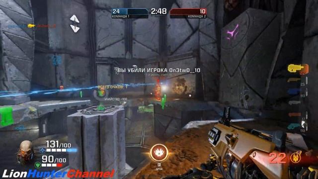 Quake Champions - КОМАНДНЫЙ БОЙ - VALE OF PNATH [STROGG & PEEKER] смотреть онлайн