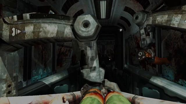Quake 4 Body Horror #4 Stroggification Process (HD) смотреть онлайн