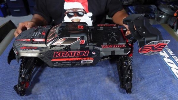 Arrma Kraton 6s Exb RTR v2 unboxing