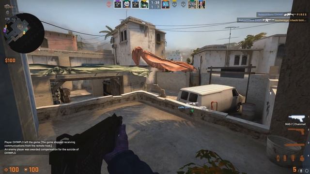 CS:GO bhop hacker unbox knife in game (FUNNY MOMENTS) смотреть онлайн