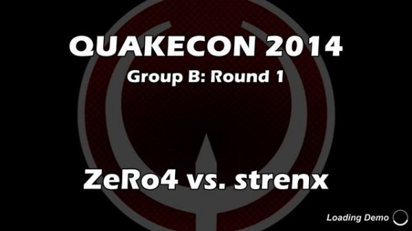 ZeRo4 vs strenx - QuakeCon 2014 Group B Round 1 (Quake Live VOD)