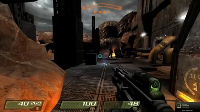 Quake 4 Playthrough - Part 1: Your Face Bro! смотреть онлайн