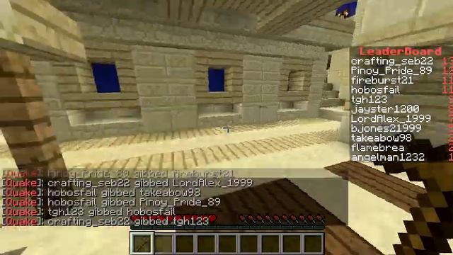 minecraft quake - Gibbed in the butt смотреть онлайн