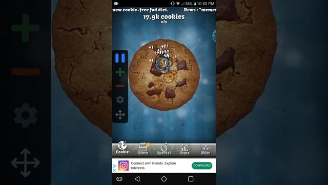 I PLAYED COOKIE CLICKER FOR 24 HOURS!!!! смотреть онлайн