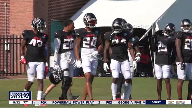 Good Day Atlanta: Falcons defense getting comfortable in scheme смотреть онлайн