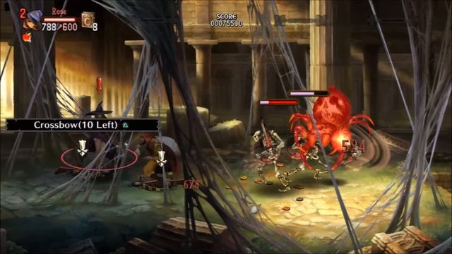 Dragon's Crown (US): Solo Sorceress(Infernal)Harpy No Deaths Playthrough смотреть онлайн