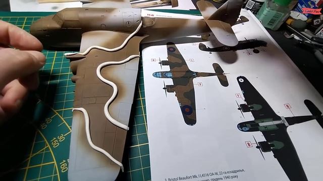 Bristol Beaufort 1:48 ICM. FULL BUILD. ICM 48310