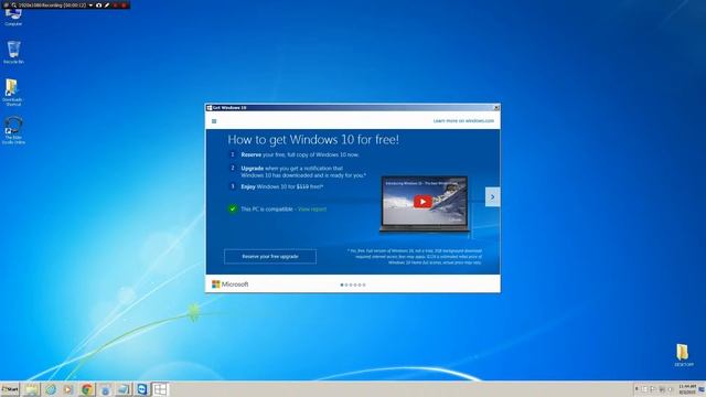 How To Upgrade To Windows 10 from Windows 7 - JimmyTechTV смотреть онлайн