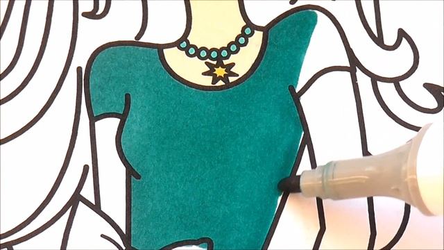 Раскраска БАРБИ Рисуем БАРБИ Раскраски для малышей Coloring BARBIE Draw BARBIE Coloring pages for смотреть онлайн