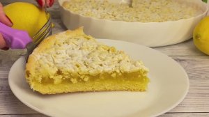 ИЗУМИТЕЛЬНЫЙ Тертый ПИРОГ с АПЕЛЬСИНОВО - ЛИМОННОЙ НАЧИНКОЙ  / Сладкая выпечка к чаю!