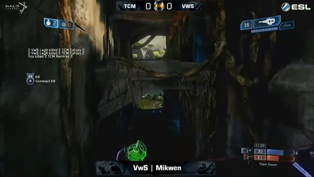 PAX Prime 2014 Halo Showdown - TCM Gaming vs VwS Gaming - Sanctuary TS смотреть онлайн