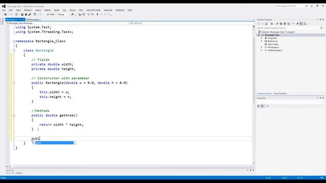 Rectangle Class - Classes & Objects Exercise in C# | MengSreang Channel смотреть онлайн