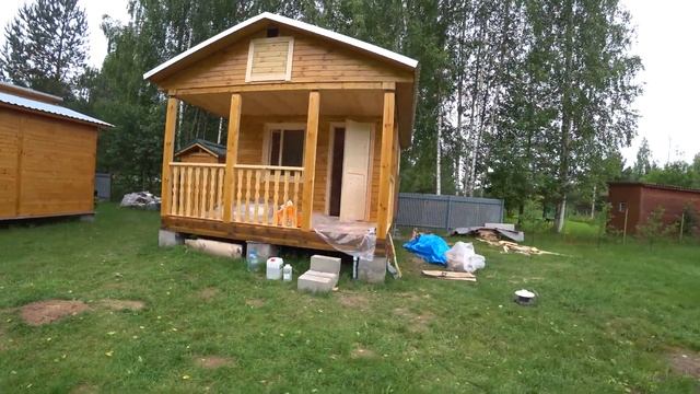 Баня 6х4 от Русских Плотников (лето 2020) смотреть онлайн