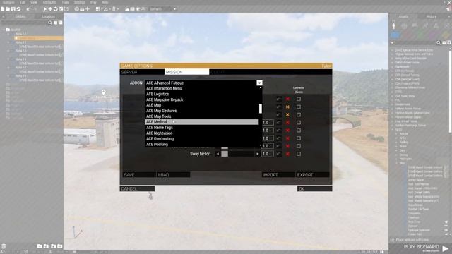 [Arma 3] Mission Based CBA Settings