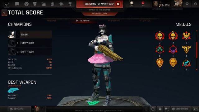 Quake Champions / Slash with Tutu смотреть онлайн
