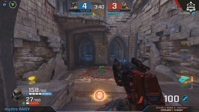 Coollerz vs Raisy - Quake Pro League - Stage 2 Week 6 смотреть онлайн