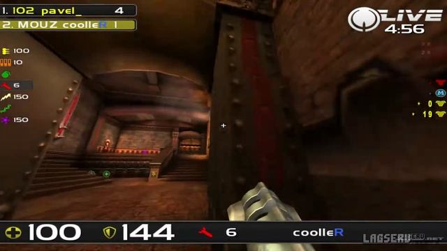coolleR vs pavel - FACEIT Sunday Cup #24 Semi-Final (Quake Live Shoutcast) смотреть онлайн