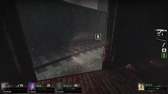 Left 4 dead 2 (The sacrifice raining) Tank rush смотреть онлайн