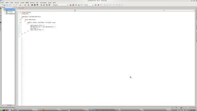 Programando MonoDevelop gtk смотреть онлайн