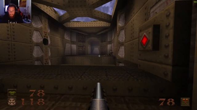 Quake E1M1 смотреть онлайн
