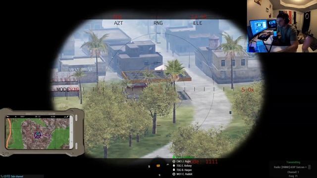 Arma 3 MILSIM CCT gameplay - Talk on only 9-Lines CAS смотреть онлайн