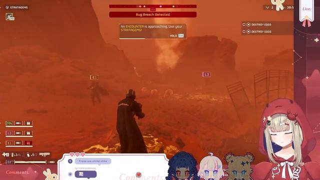 Shiina and Friends Play Helldivers 2 смотреть онлайн