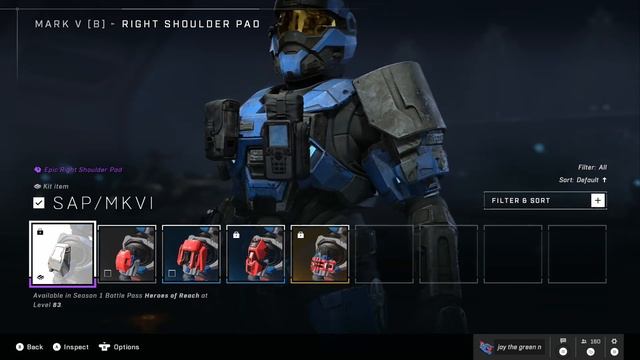 Halo Infinite - Carter Armor Showcase | Heroes of Reach смотреть онлайн