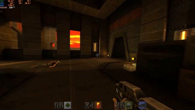 Quake II Remastered | RTX 3050 85W | i5-12450h | 16GB | Gameplay смотреть онлайн