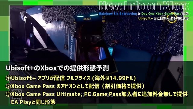 【緊急発表】Rainbow Six Extraction が Day One Xbox Game Pass 入り！ Ubisoft+ も近日Xboxへ 【New Info on Xbox/新作情報】 смотреть онлайн