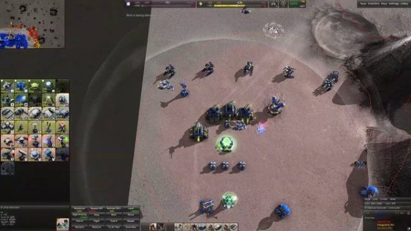 Beyond All Reason Gameplay 1v3 Hard AI Comet Catcher