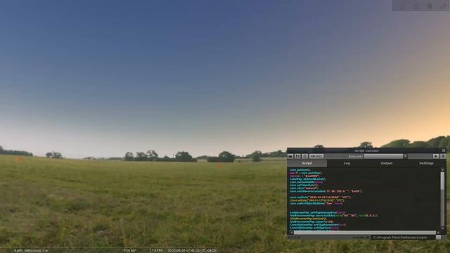 Stellarium script window смотреть онлайн