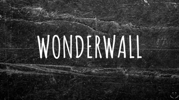 Oasis - Wonderwall (Lyrics) 1 Hour