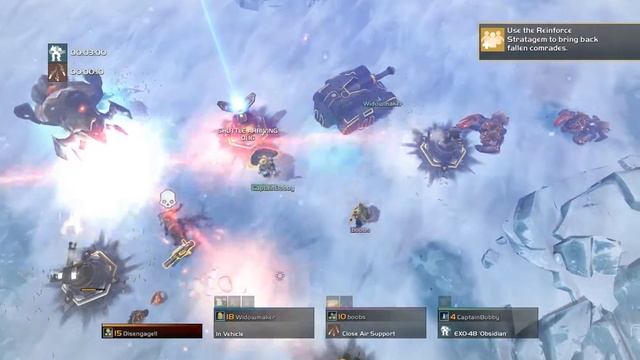 Helldivers 4p Coop Gameplay PC смотреть онлайн