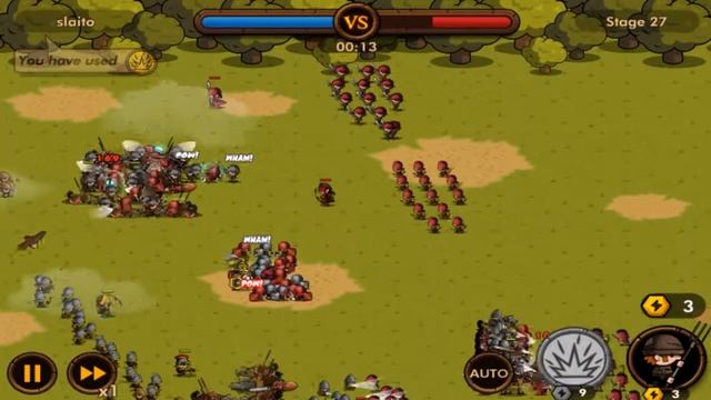 Mini Warriors Gameplay Walkthrough - Hogbumton Normal - Stage 27 For Android/IOS