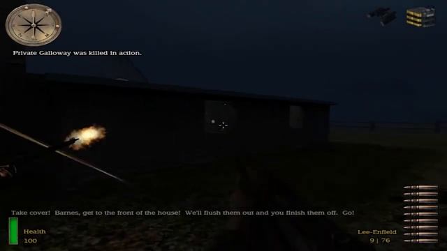 Medal Of Honor : Allied Assault : Spearhead - Misión 1 - Normandia - Nivel 2 HD смотреть онлайн