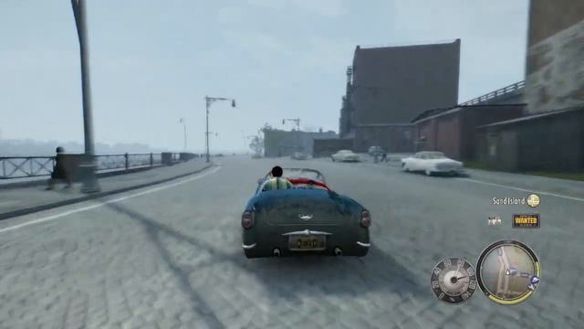 Mafia II Definitive Edition driving a Shubert Frigate sports car for 4 minutes using steering wheel смотреть онлайн
