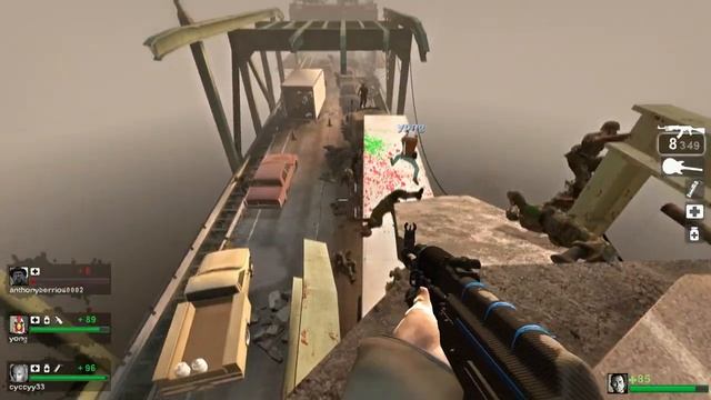 Left 4 Dead 2 The Parish - 5 Bridge Gameplay No Commentary смотреть онлайн