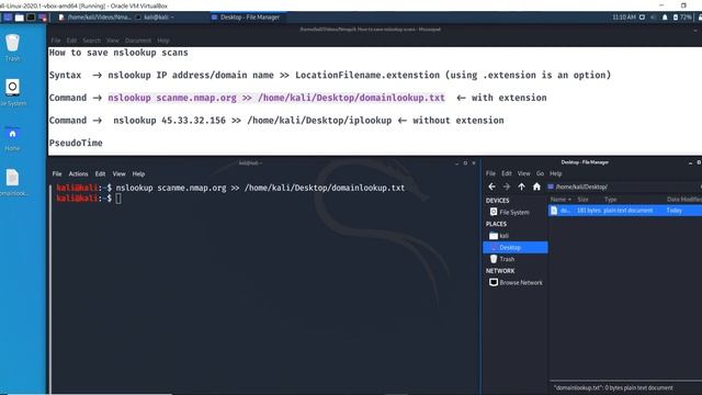 How to save nslookup scan results смотреть онлайн