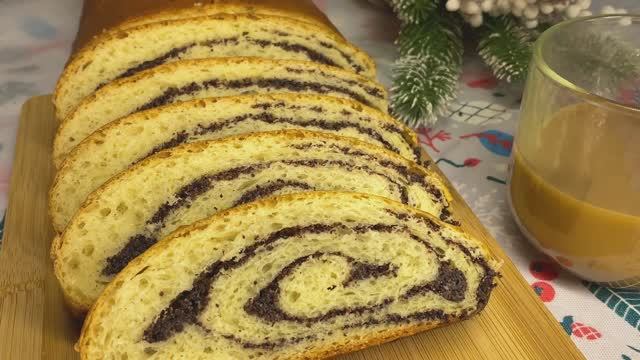 МАКОВЫЙ РУЛЕТ ✨ Идеальный Рецепт Теста и Маковой Начинки! смотреть онлайн