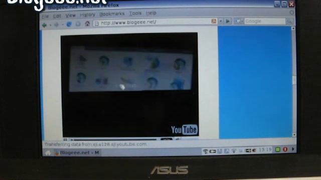 Browsing the WWW on a EEE PC 701 ASUSTeK смотреть онлайн